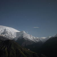 Presque au sommet de la montagne au Val d'Èse